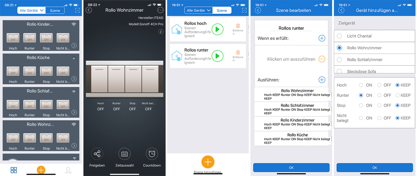 Alexa Google HomevShutter Voice Control Setup Sonoff 4CH Pro Ewelink APP